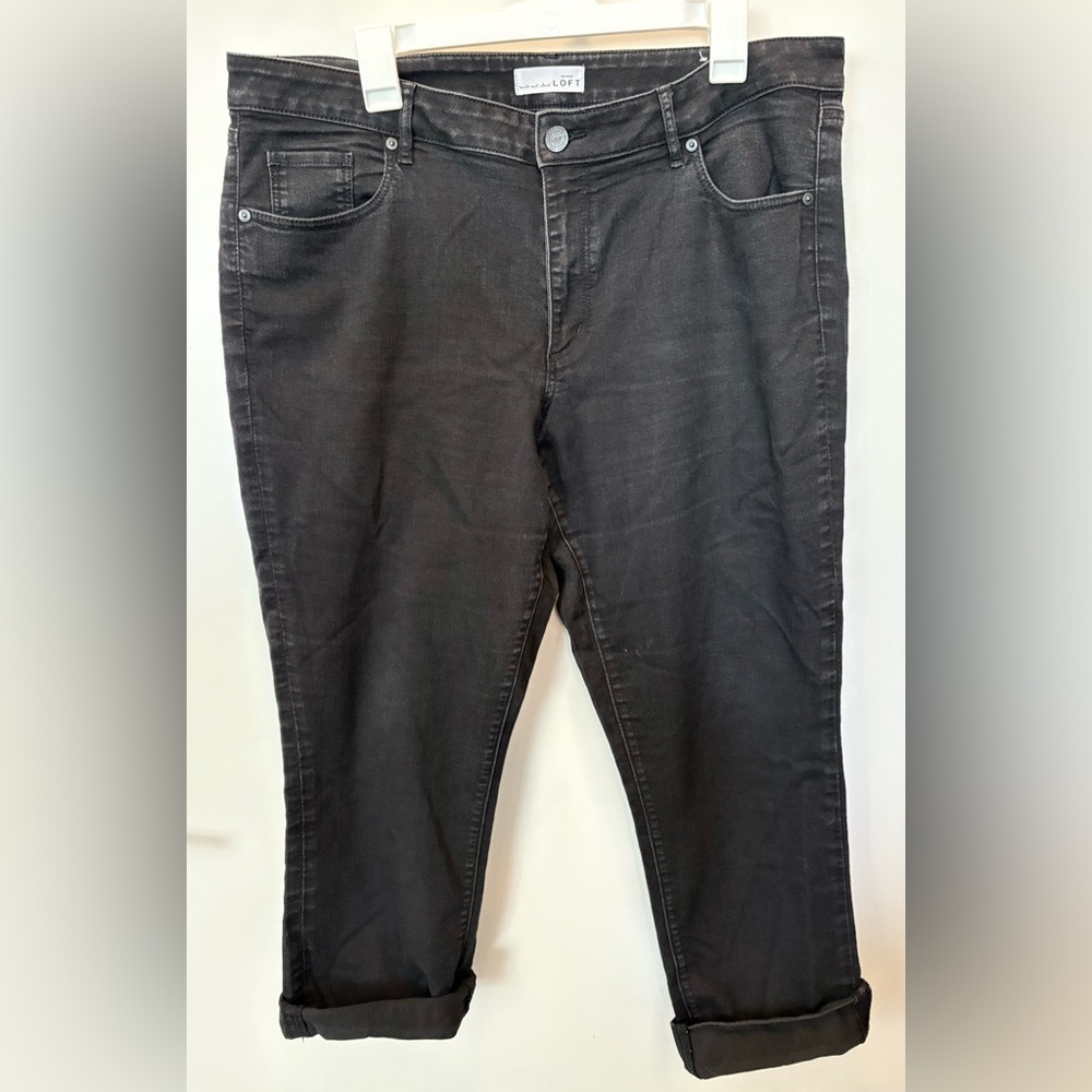 Loft Black Jeans - image 1